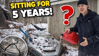This Snowmobile Was Left to Die… We Tried Starting It (Bad Idea!)