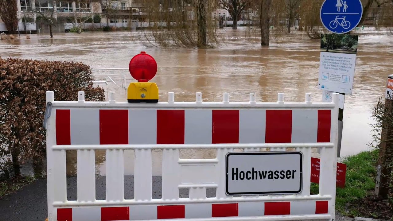 Hochwasser in Bad Kissingen