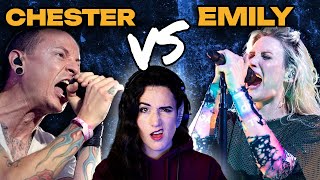 Download Lagu Chester Vs Emily : une coach vocale analyse leurs techniques de scream ! Linkin Park MP3
