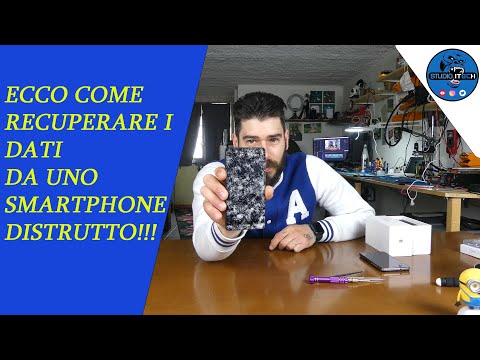 SMARTPHONE DISTRUTTO. ECCO COME RECUPERARE I DATI !