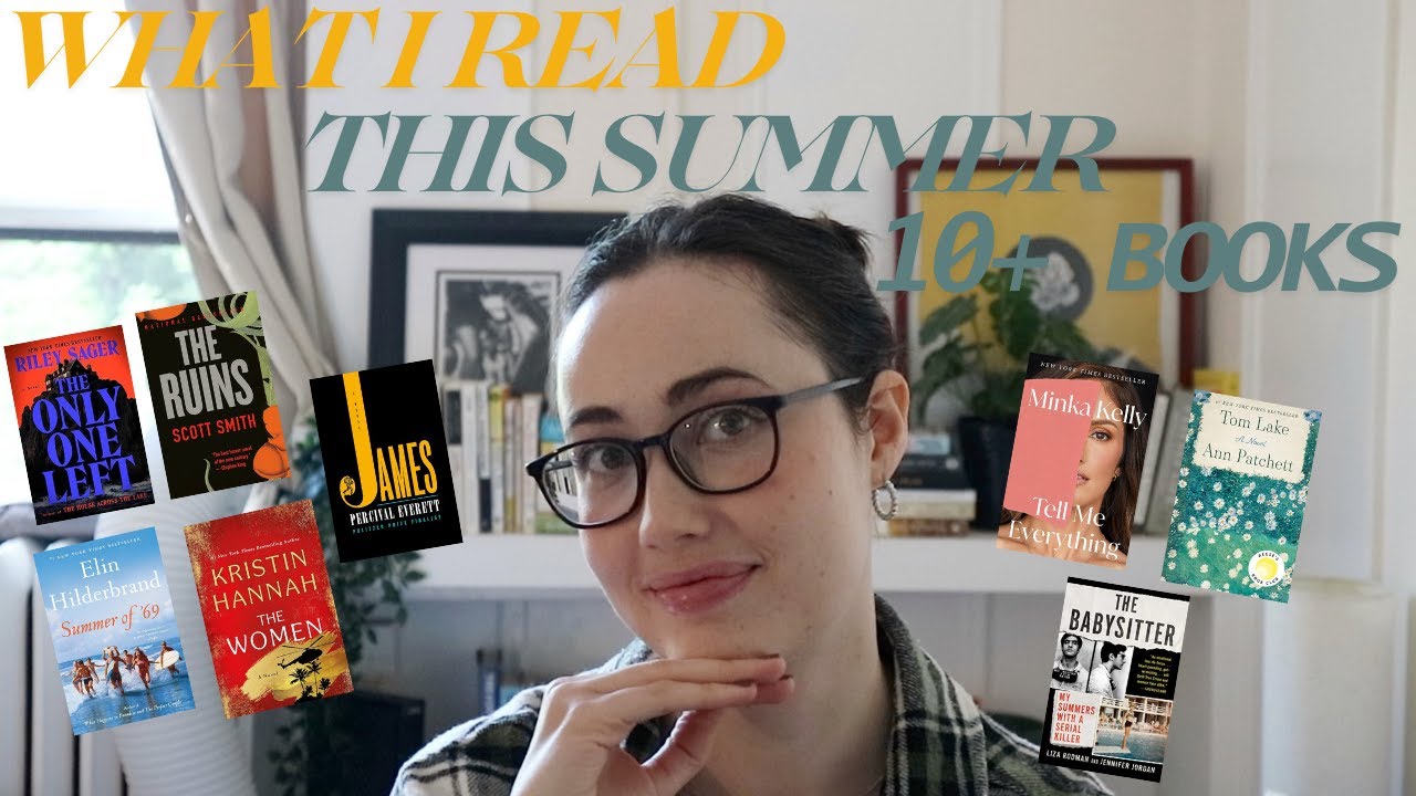 all the books I read this summer - YouTube