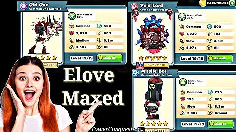 I MAX ALL CHARACTER IN TOWER CONQUEST GAME || xHEAT Gaming