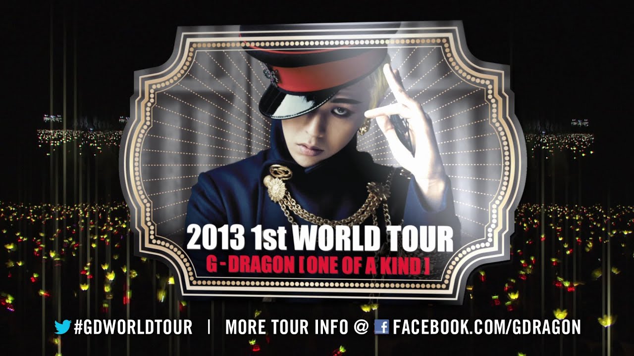 G-DRAGON 2013 WORLD TOUR [ONE OF A KIND] Official Trailer