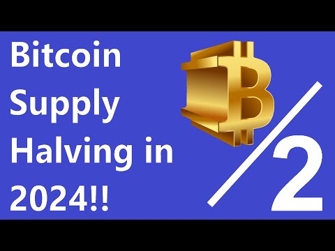 Bitcoin's Supply Halving in 2024 -  A Great Investment Opportunity!!