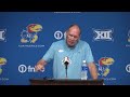 Kansas Football Game Week Availability: Week 4, vs. West Virginia