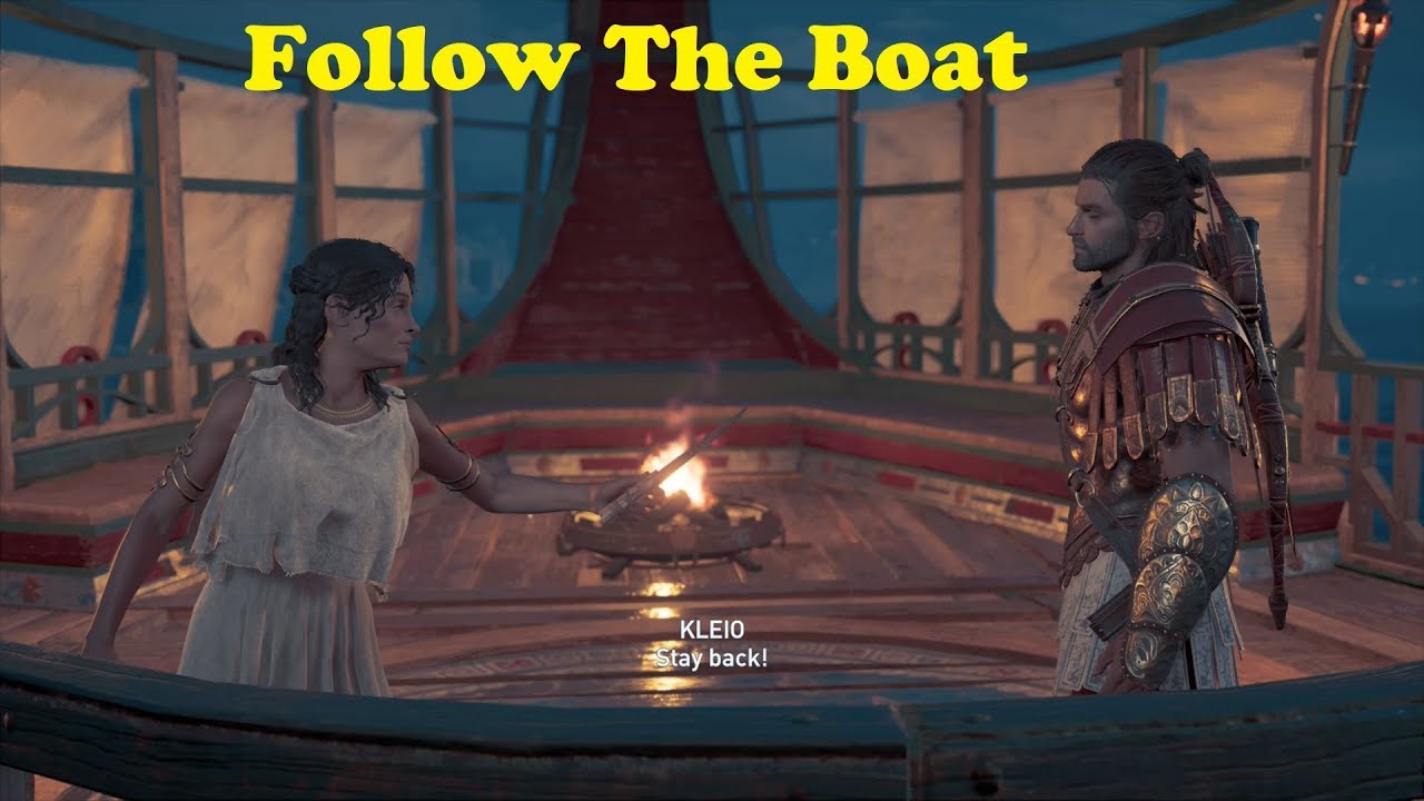 Assassins Creed Odyssey - Follow The Boat
