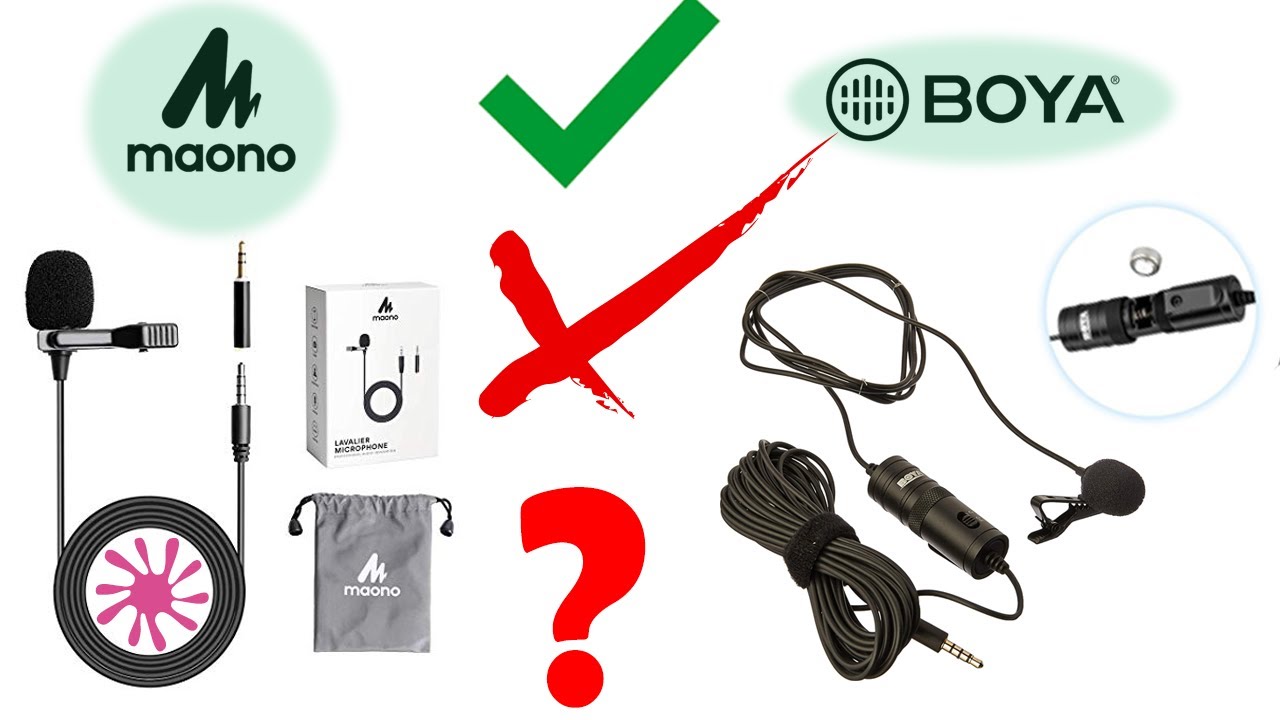 Boya By M1 vs Maono AU400 Lavalier microphone|| Boya vs Maono