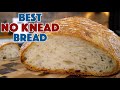 Best No Knead Bread - Easy One Day Bread Recipe - Folding Bread Dough Technique