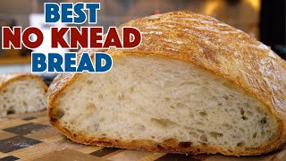 Best No Knead Bread | Easy One Day Bread Recipe | Folding Bread Dough Technique