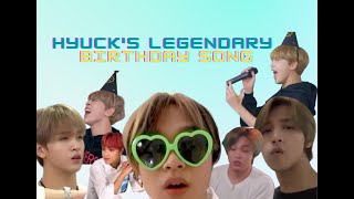 haechan's legendary birthday song