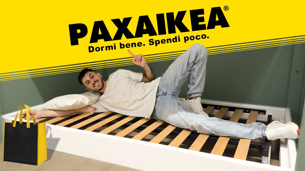 COSTRUISCO UN LETTO CON SOLI 40 €