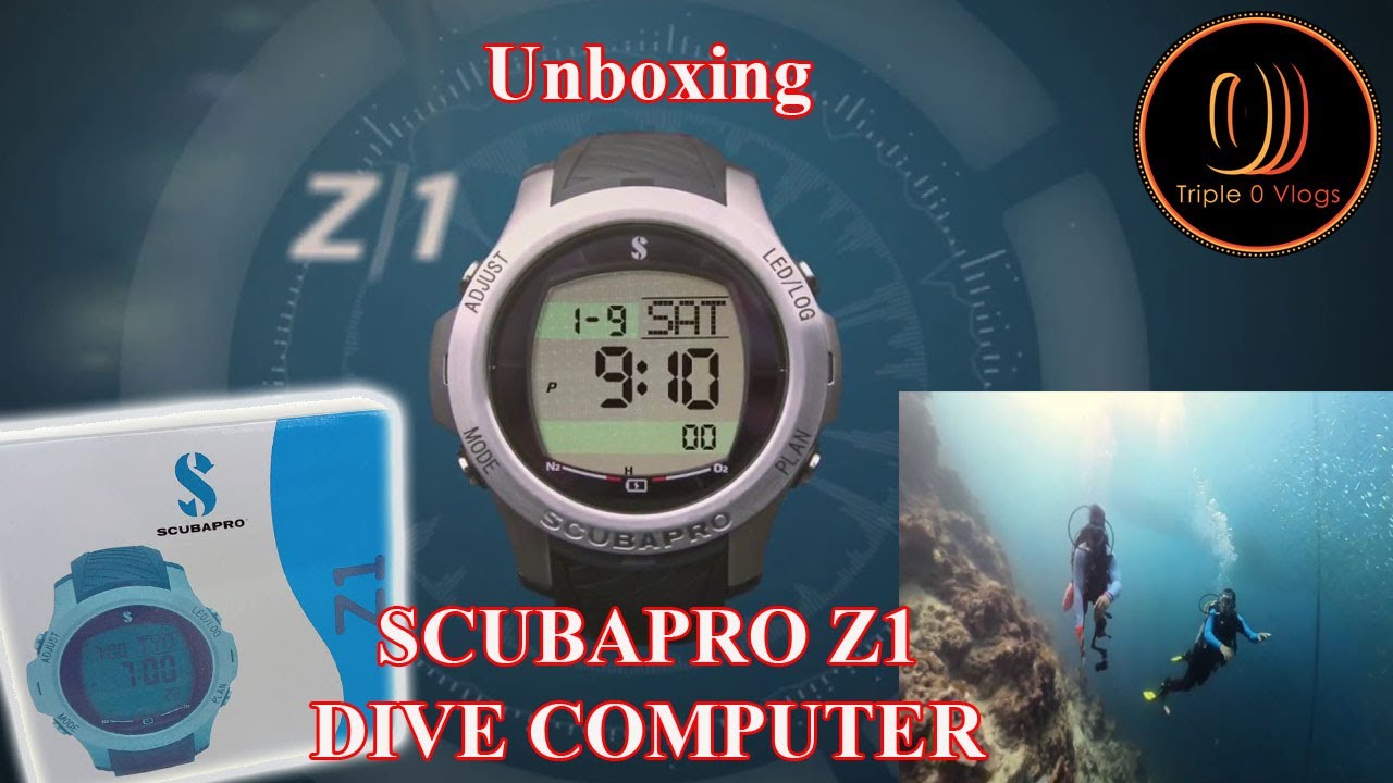 SCUBAPRO Z1 Dive Computer | Unboxing - YouTube