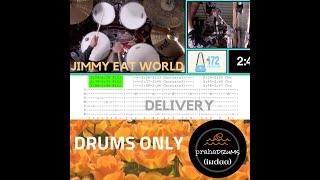 Jimmy Eat World Delivery (Drums Only) Play Along by Praha Drums Official (22.c)