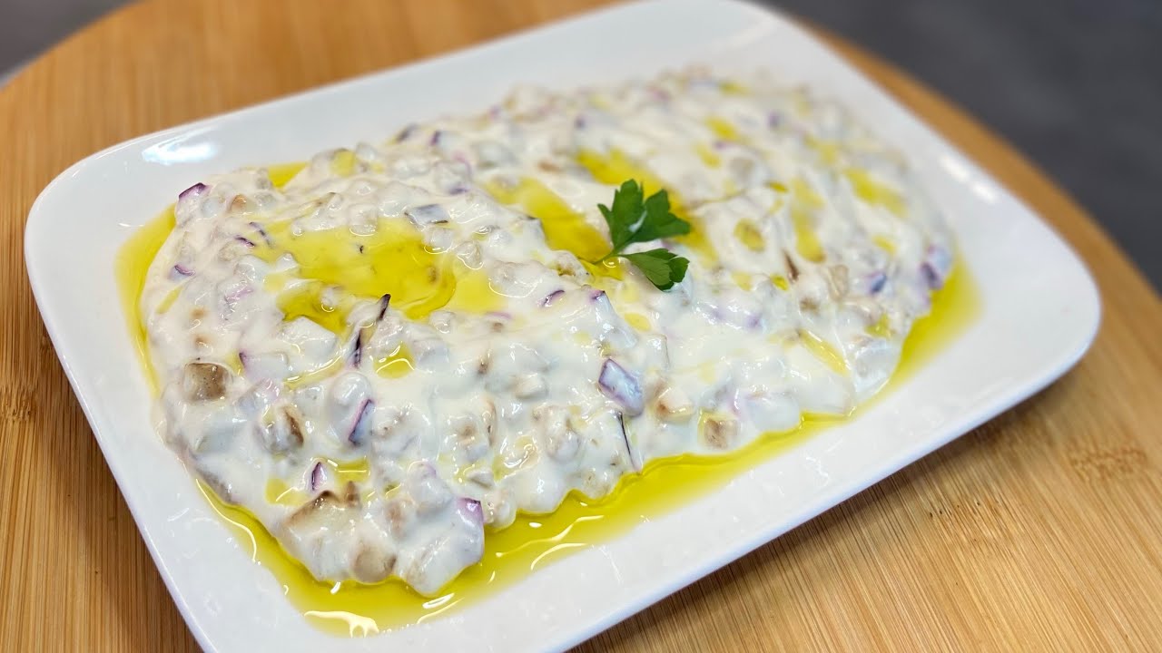 Yoğurtlu Patlıcan Kızartması |???? pratik kahvaltılık tarifler Yoğurtlu Patlıcan Kızartması |???? pratik kahvaltılık tarifler
