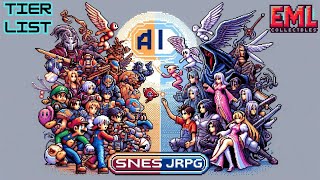 AI-Powered Tier List - SNES JRPGs: Did the Machine Get It Right?