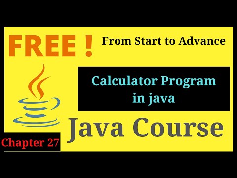 Chapter 27 | java code for devision,maths |  Java programming free tutorials | tech krishush