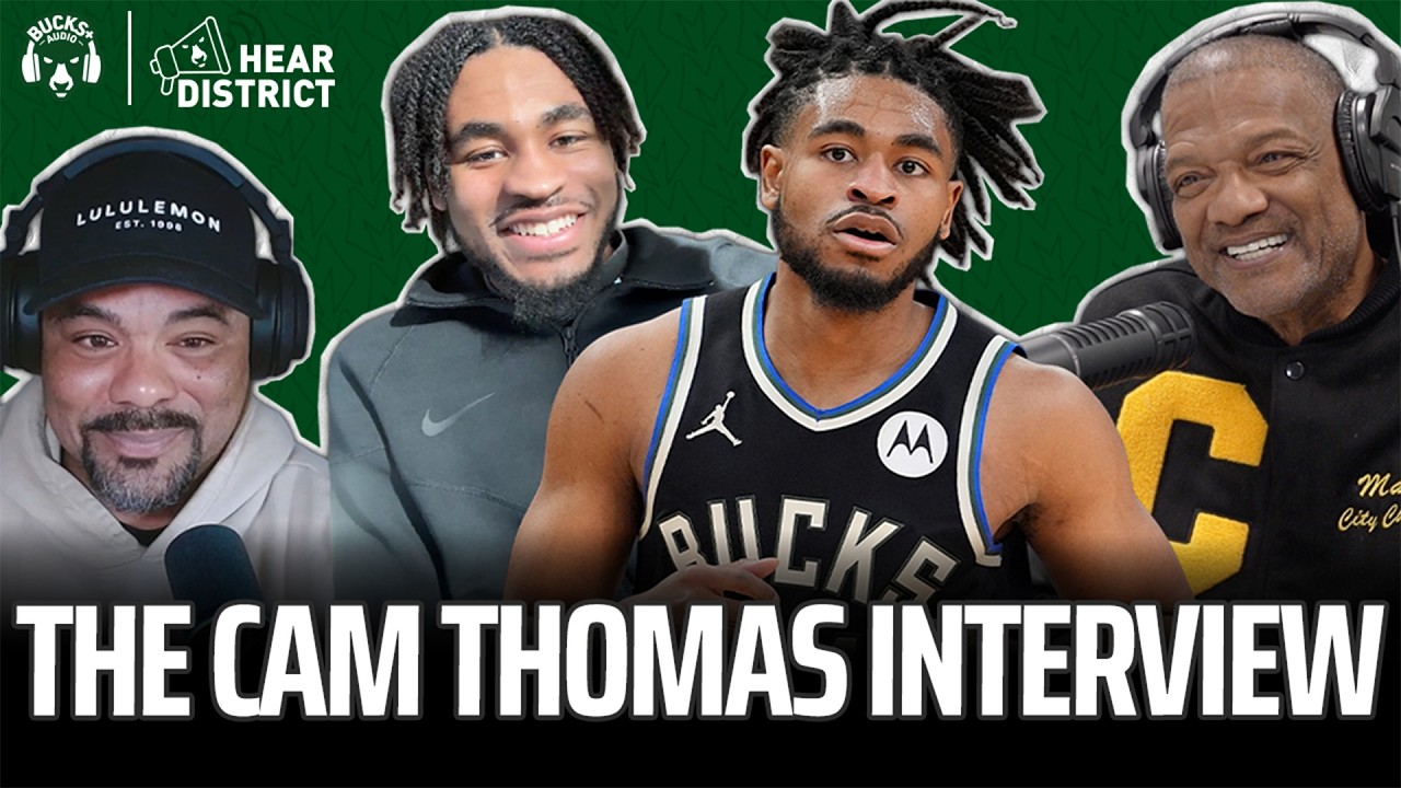 Cam Thomas on Joining the Bucks, Kobe, Harden & How to Drop 40 in the NBA (Hear District Ep. 103)