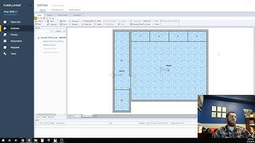Xactimate - How To Adjust Flooring Layout & Waste In Sketch