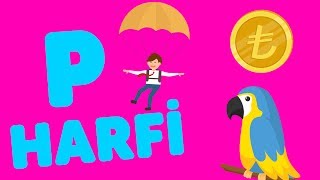 P Harfi - ABC Alfabe Şarkısı | Akıllı Bıdık Resimi