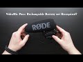 MacGyver the RODE VideoMic Pro+ Rechargeable Battery not Recognized Problem