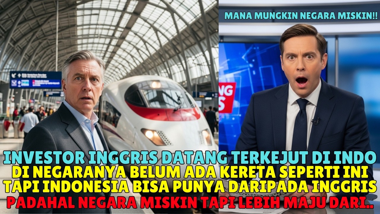 Investor Inggris Ini Syok Lihat Kereta Cepat Indonesia… Ucapannya Bikin Semua Terdiam!