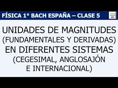 5. LAS UNIDADES (Teoría)