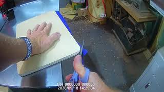 Gluing in the felt