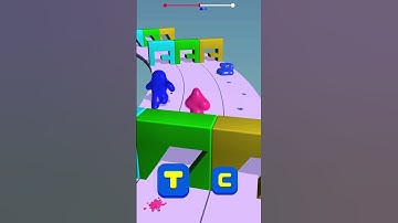 Blob Shifter 3D 🅾️↘️🅰️🅾️ X -- level 519 #shorts