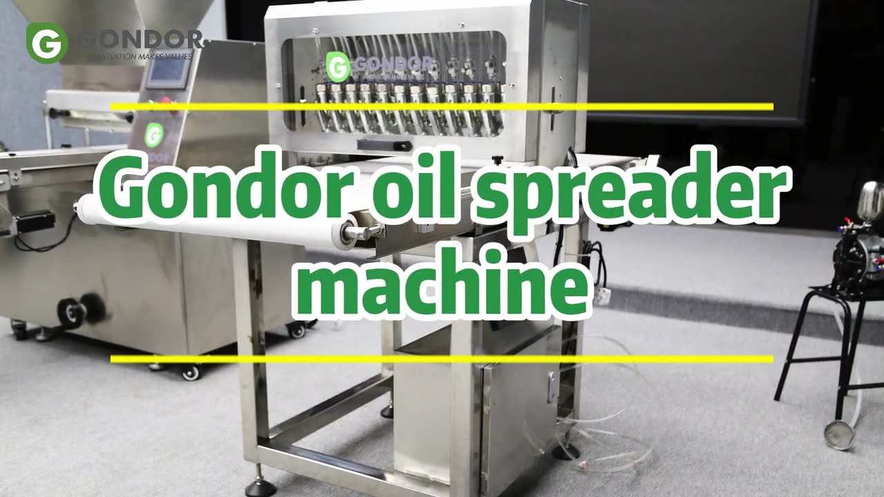 🚀 Upgrade Your Baking Game with Gondor Automatic Oil Spreader & Cake Sprinkles Machine! 🍰🎉 