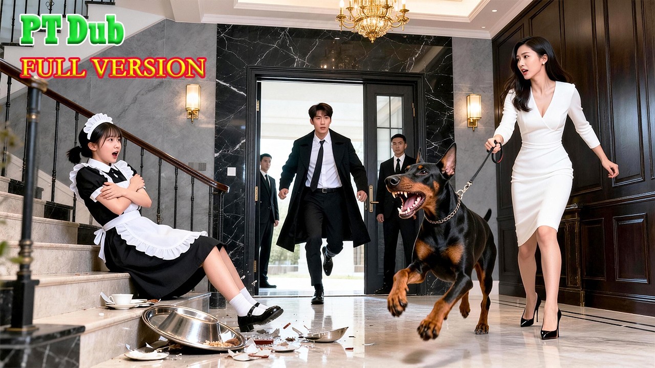 Ela se candidata a empregada na mansão, a vilã solta cães pra atacá-la… e o CEO se apaixona por ela