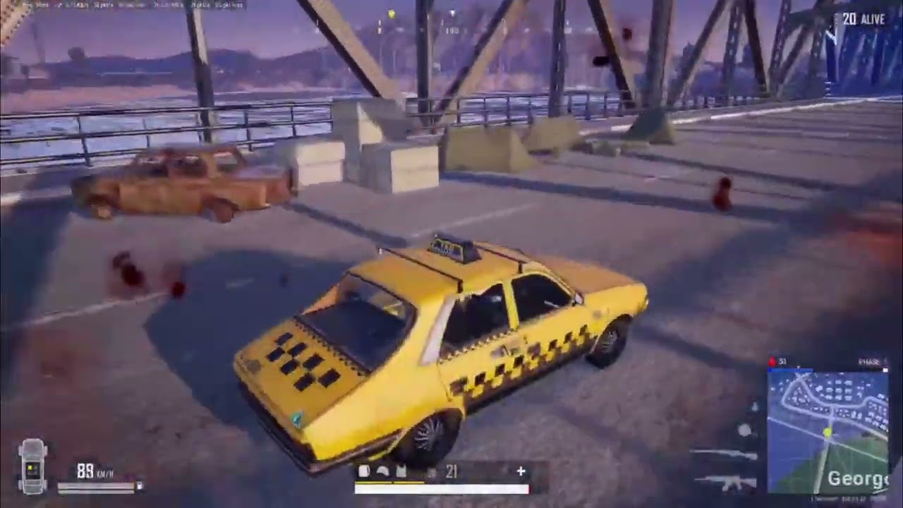 Crazy Taxi Mayhem: Bridge to River Run in Battle Royale!