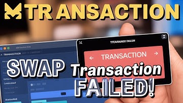 SOLVED: MetaMask Transaction Failed or Swap Stuck (2026 Fix)
