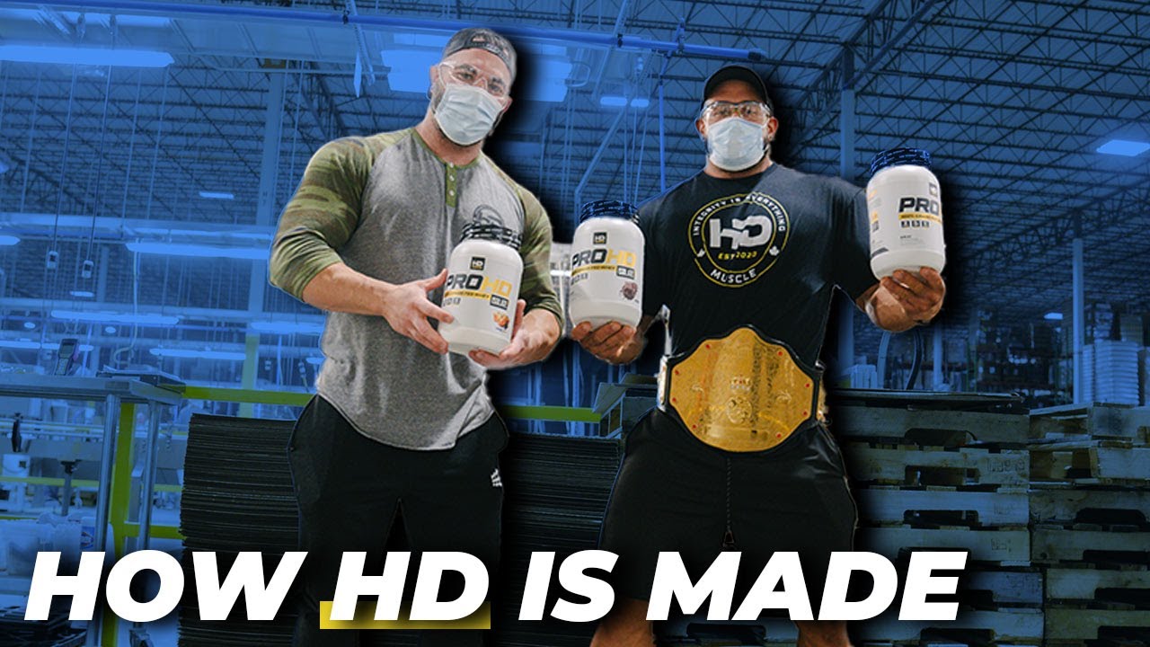 WHERE THE MAGIC HAPPENS | HOW HD SUPPLEMENTS ARE MADE