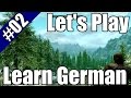 Lets Play and Learn German HD - Skyrim 02