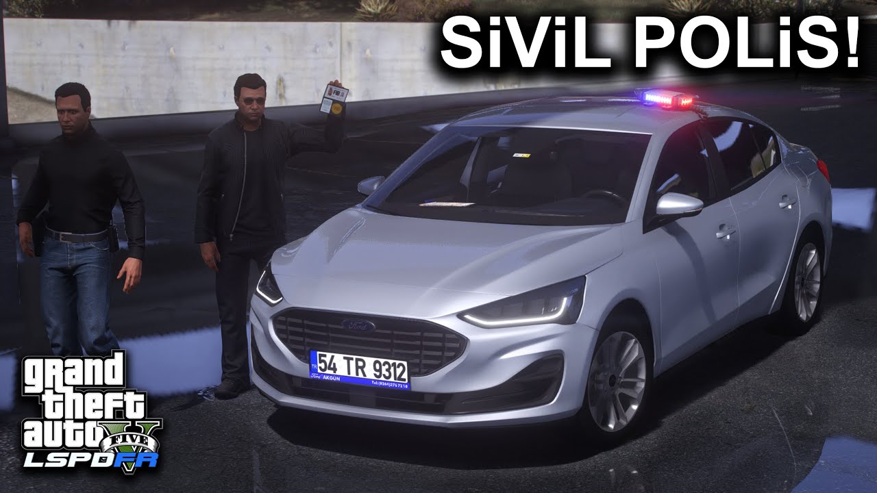 GBT'DE POLİSE SİLAH ÇEKTİ !! - SİVİL POLİS MODU - GTA 5 LSPDFR