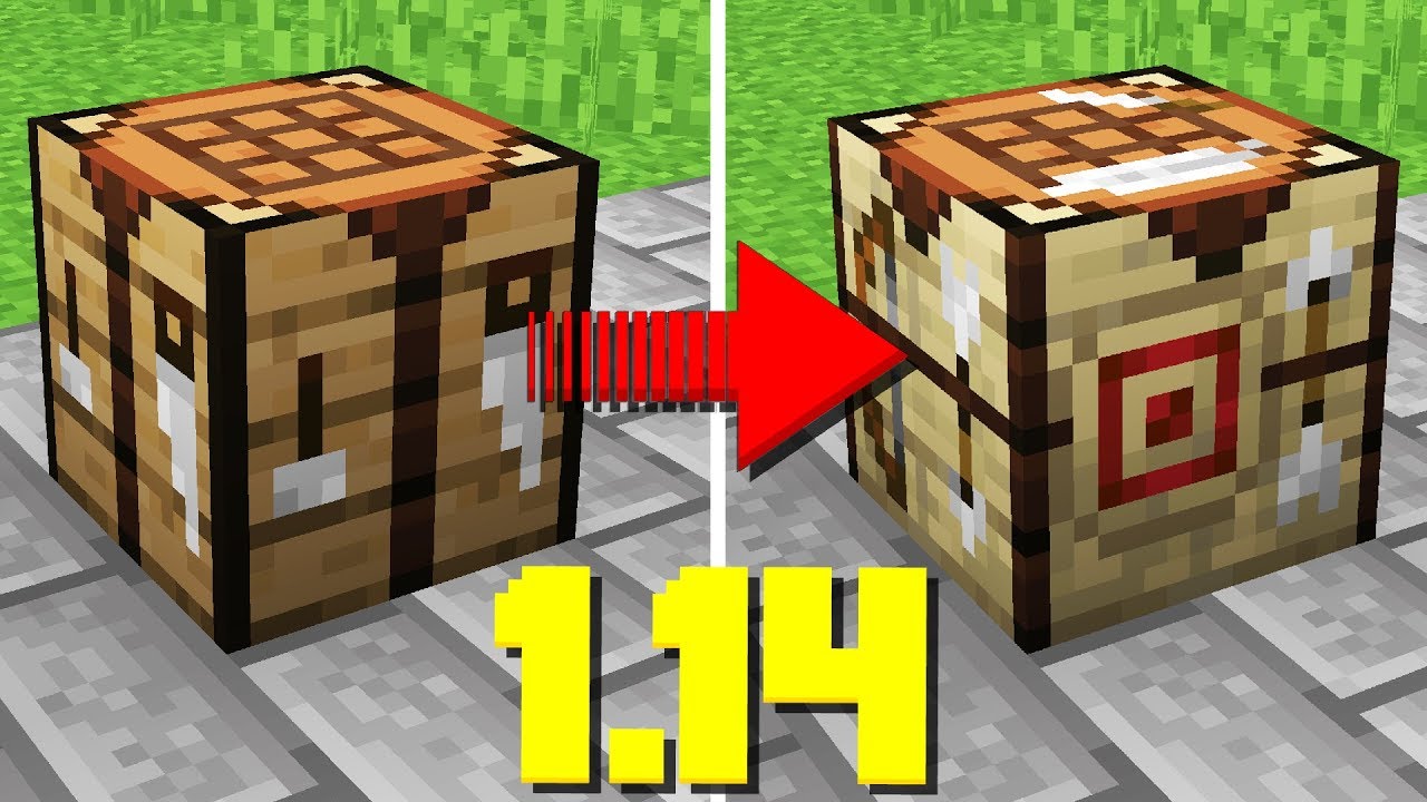 THEY'RE CHANGING CRAFTING TABLES... (Minecraft 1.14 Snapshot) - YouTube