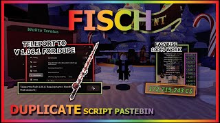 FISCH Script Pastebin 2024 UPDATE DUPLICATE FISH | COIN | SHADOW & MORE (TELEPORT TO OLD SERVER)