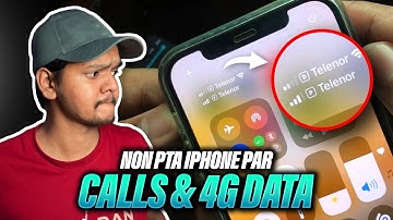 How to Call + Use 4G Data on Non PTA iphones & JV iphones