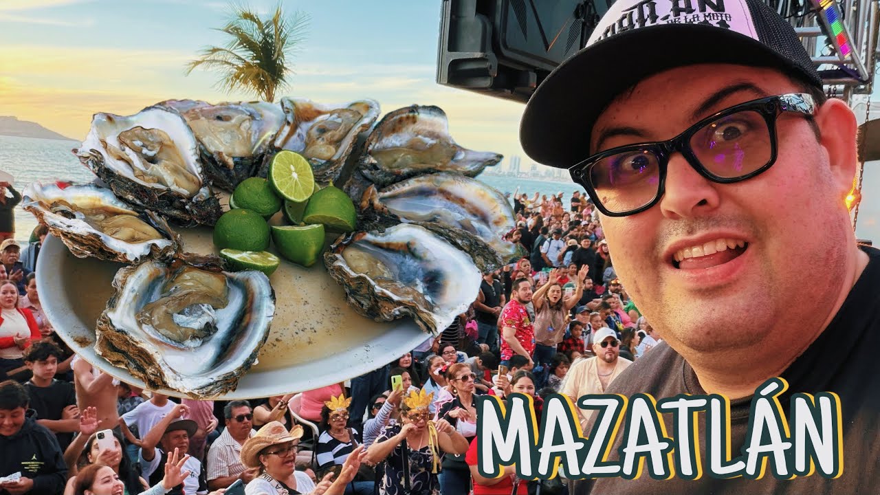 Mazatlán en Carnaval | Tacos de Camarón, Ostiones y Fiesta