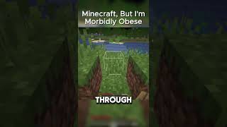 I Have Reached The Weight LIMIT 😭 #minecraft #gaming #funny
