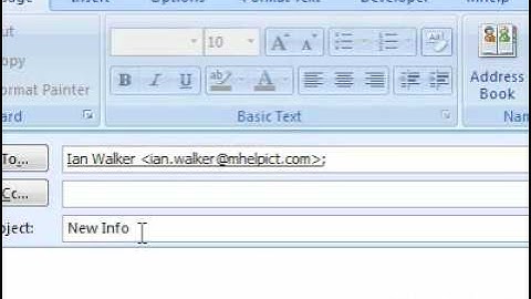 How to change the importance level of an email in Outlook
