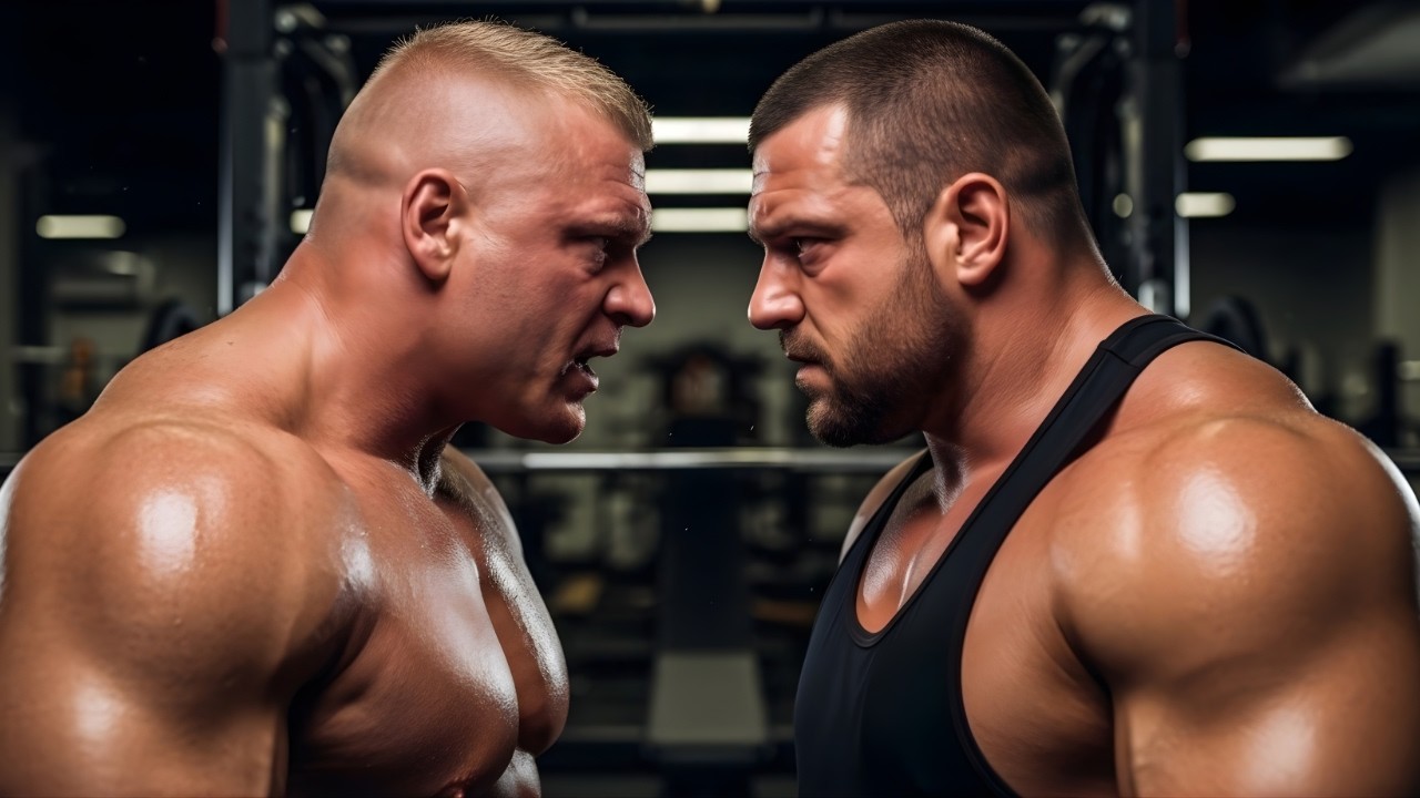 Он высмеивал Брока Леснара в частном спортзале, а затем понял, кто там стоит.