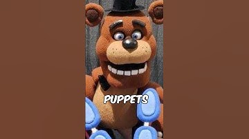 Official FNAF Movie Puppets?! #fnaf #fivenightsatfreddys #fnafmovie #puppet #jimhenson #fnafmoviebts