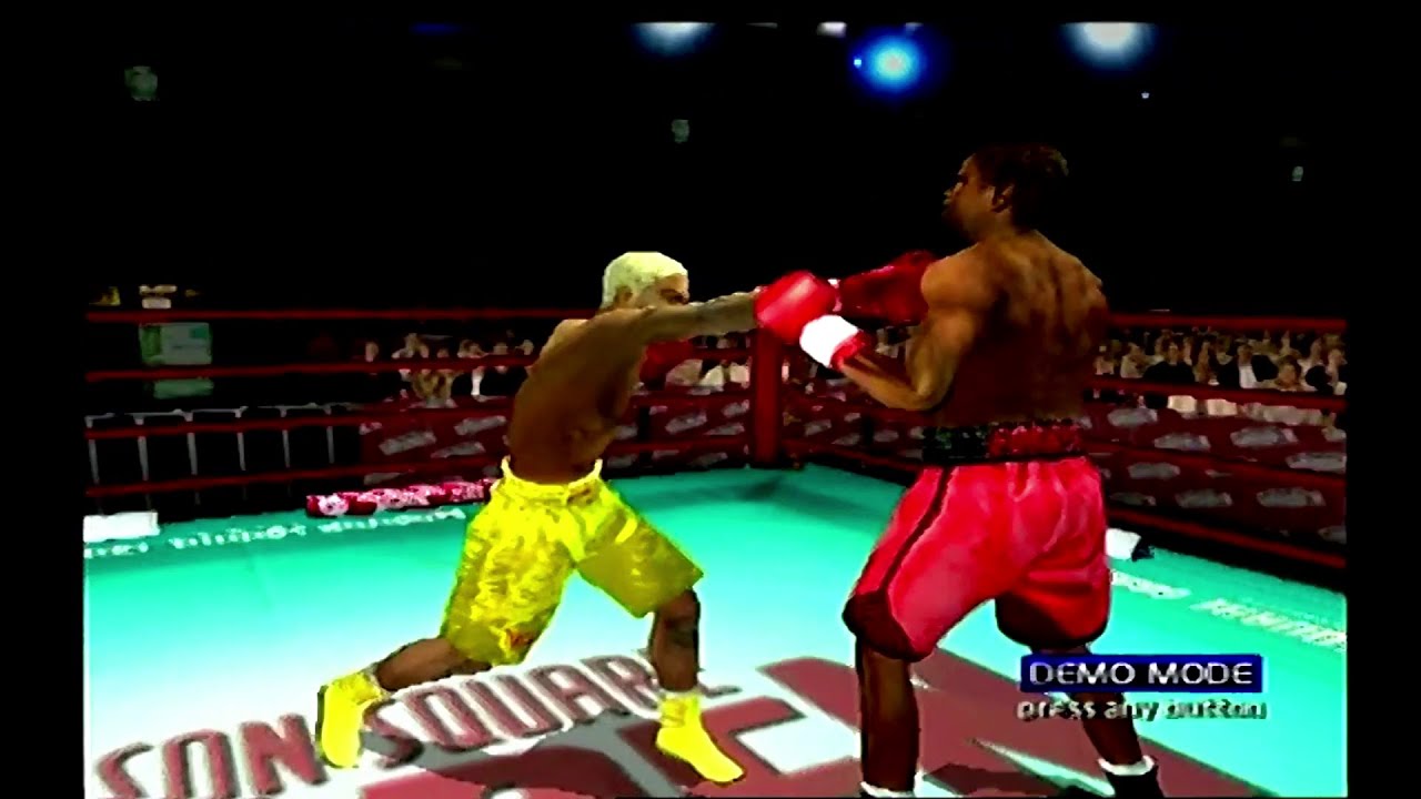 Knockout Kings 2001 (PS2 Demo) - Ike Quartey vs. Vernon Forrest