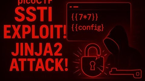 picoCTF SSTI1 Writeup | Jinja2 SSTI ➝ RCE (Beginner-Friendly)