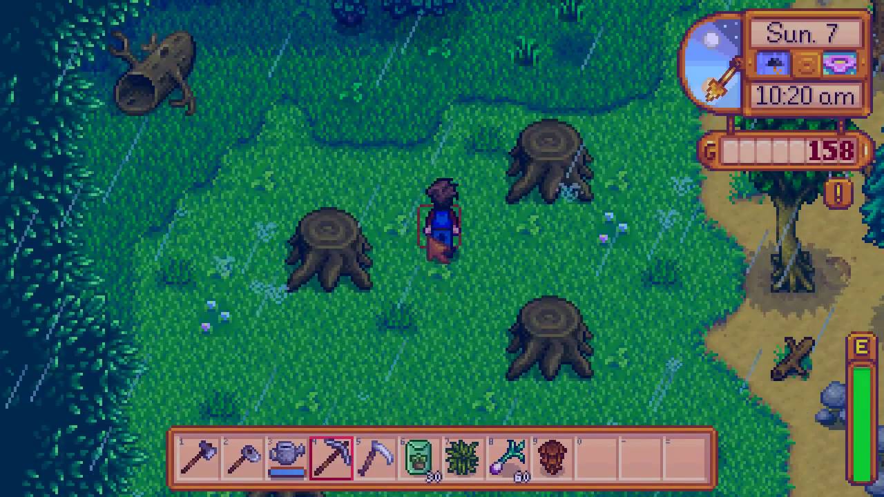 Stardew Valley 1.1 BETA Sneak Peek: Forest Farm