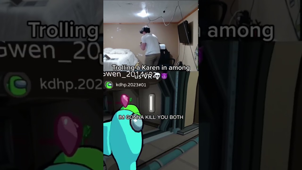 Trolling Karen in Among Us VR