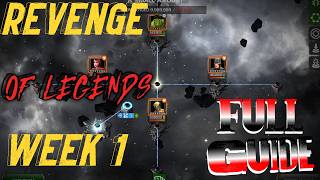 REVENGE OF LEGENDS WEEK 1 COMPLETE FULL PLAYTHROUGH GUIDE | MCOC