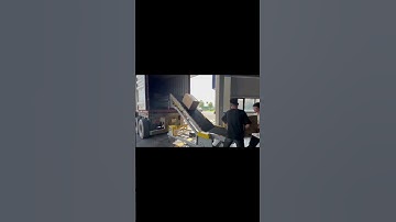 This system is designed for container loading and unloading.