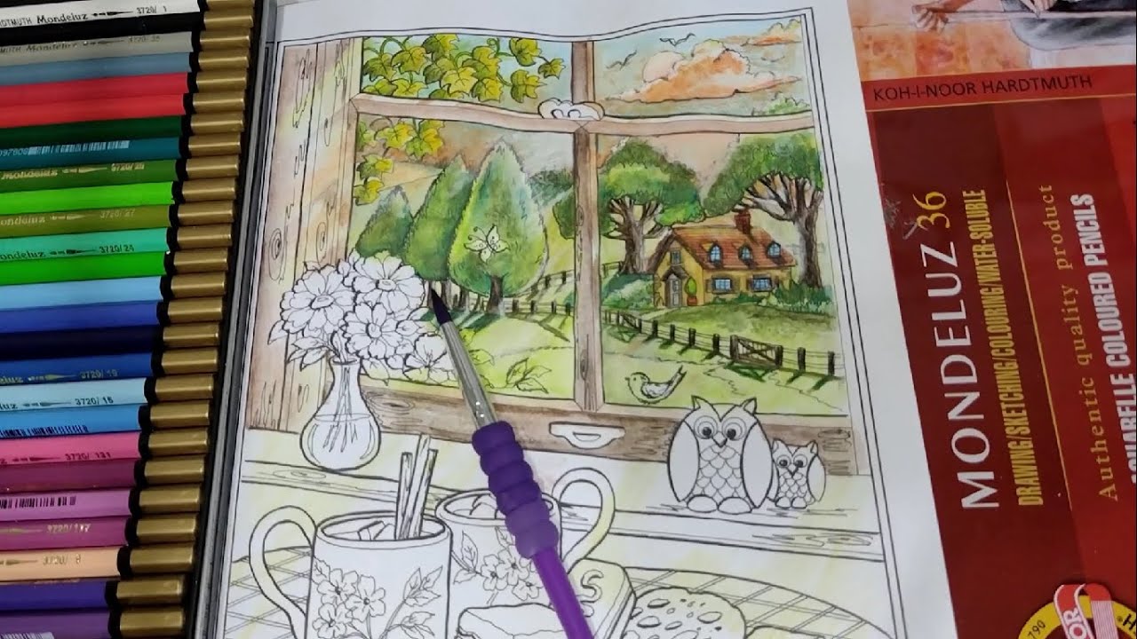 Como usar lápis aquarelável - Iniciantes(Parte 1)